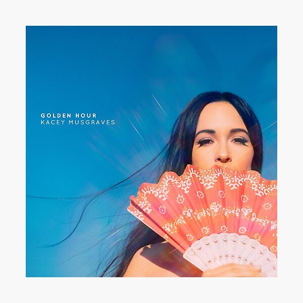 Kacey musgraves golden hour album cover Photographic Print