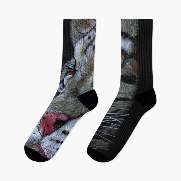 Item preview, "Watching" Clouded Leopard designed and sold by Jocoart1.