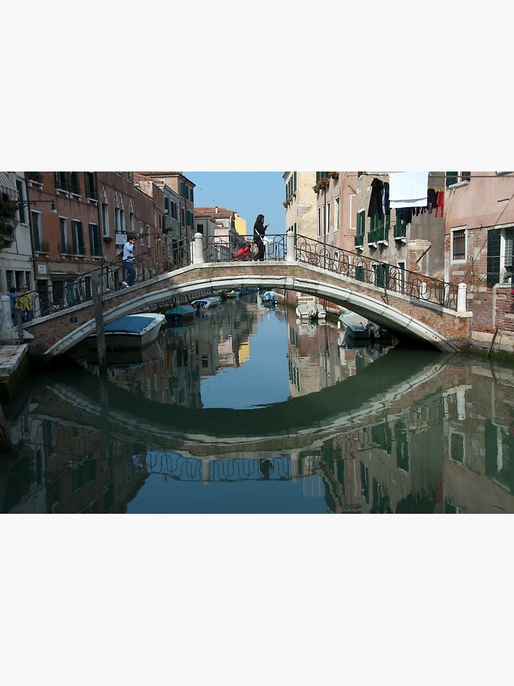 Crossing the Bridge, Venice, Italy by leemcintyre
