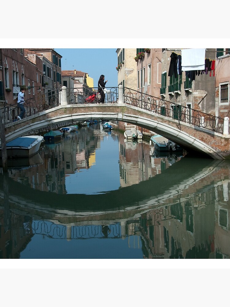 Crossing the Bridge, Venice, Italy by leemcintyre