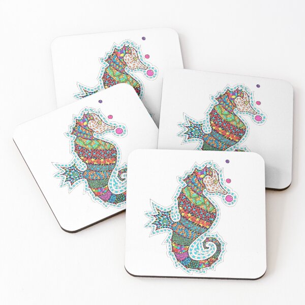Item preview, The Rainbow Seahorse designed and sold by Jocoart1.
