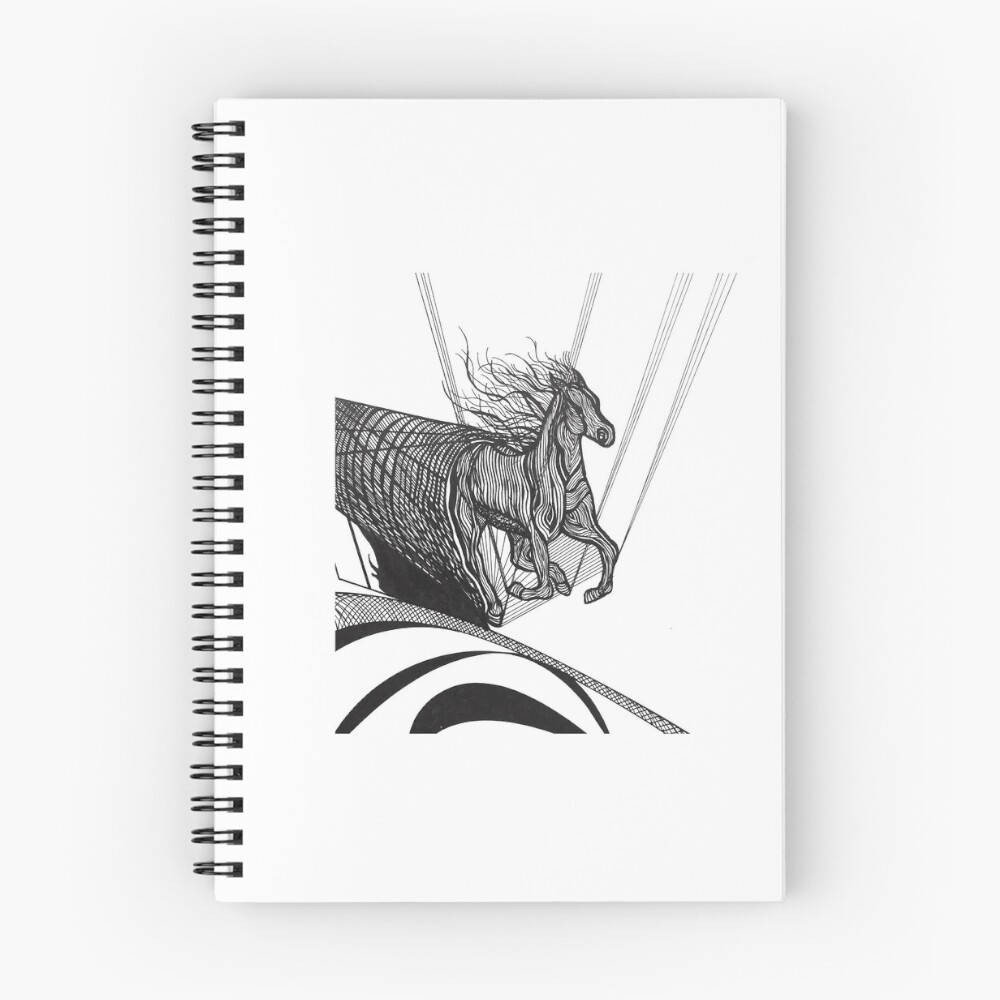 Item preview, Spiral Notebook designed and sold by WildValentine.