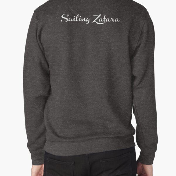 Sailing Zatara Logo - White Pullover Sweatshirt