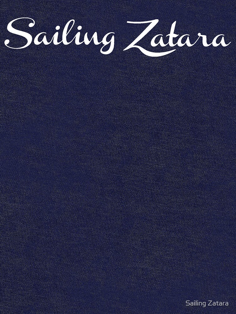 Sailing Zatara Logo - White by sailingzatara