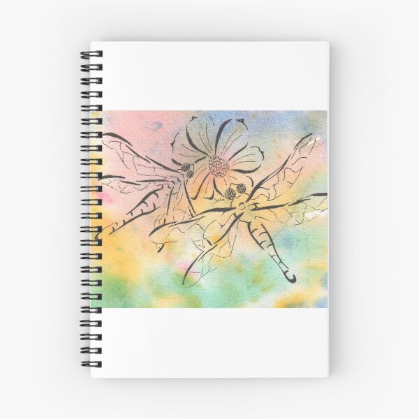Item preview, Dragonflies with Cosmos designed and sold by Jocoart1.