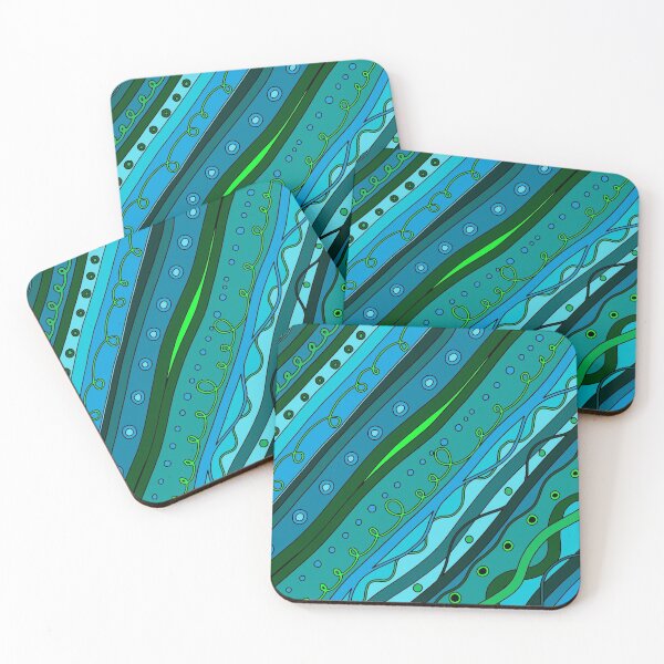 Item preview, Celebration in Blues and Greens designed and sold by Clare Wuellner.