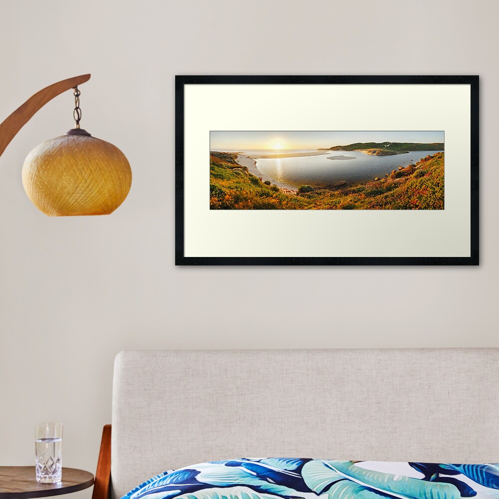Margaret River Mouth, Western Australia Framed Art Print