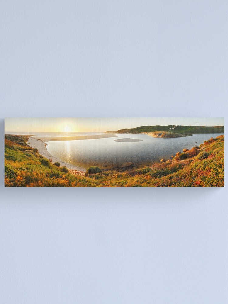 Alternate view of Margaret River Mouth, Western Australia Canvas Print