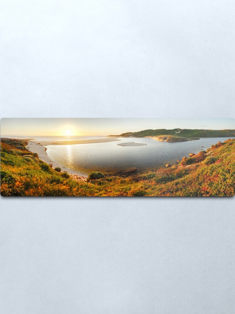 Alternate view of Margaret River Mouth, Western Australia Metal Print