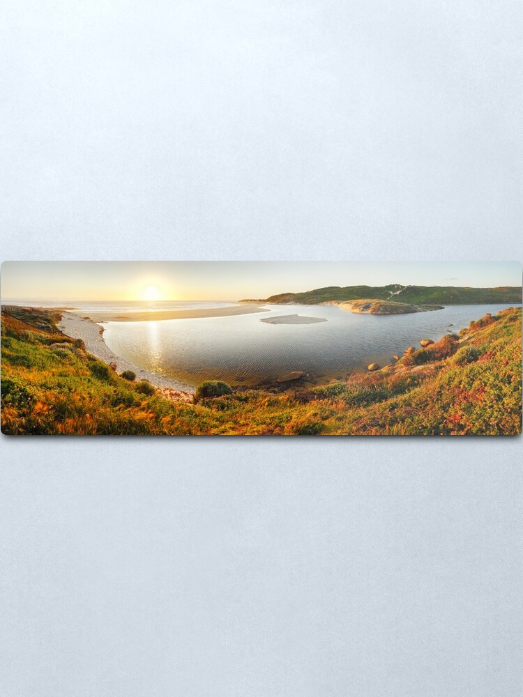 Alternate view of Margaret River Mouth, Western Australia Metal Print
