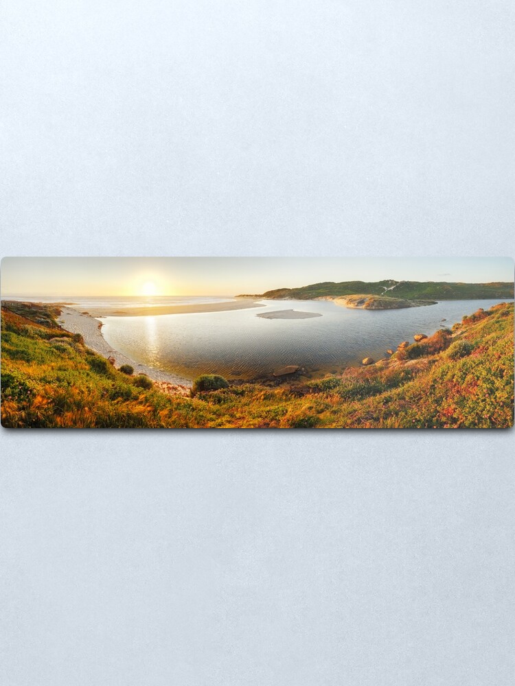 Alternate view of Margaret River Mouth, Western Australia Metal Print
