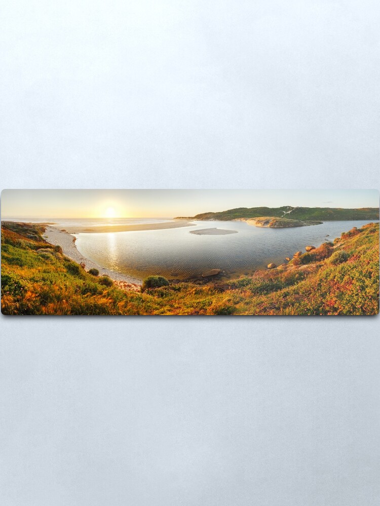 Alternate view of Margaret River Mouth, Western Australia Metal Print