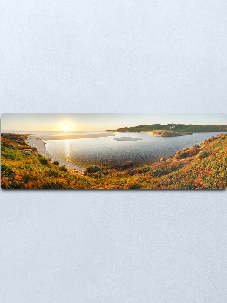 Alternate view of Margaret River Mouth, Western Australia Metal Print