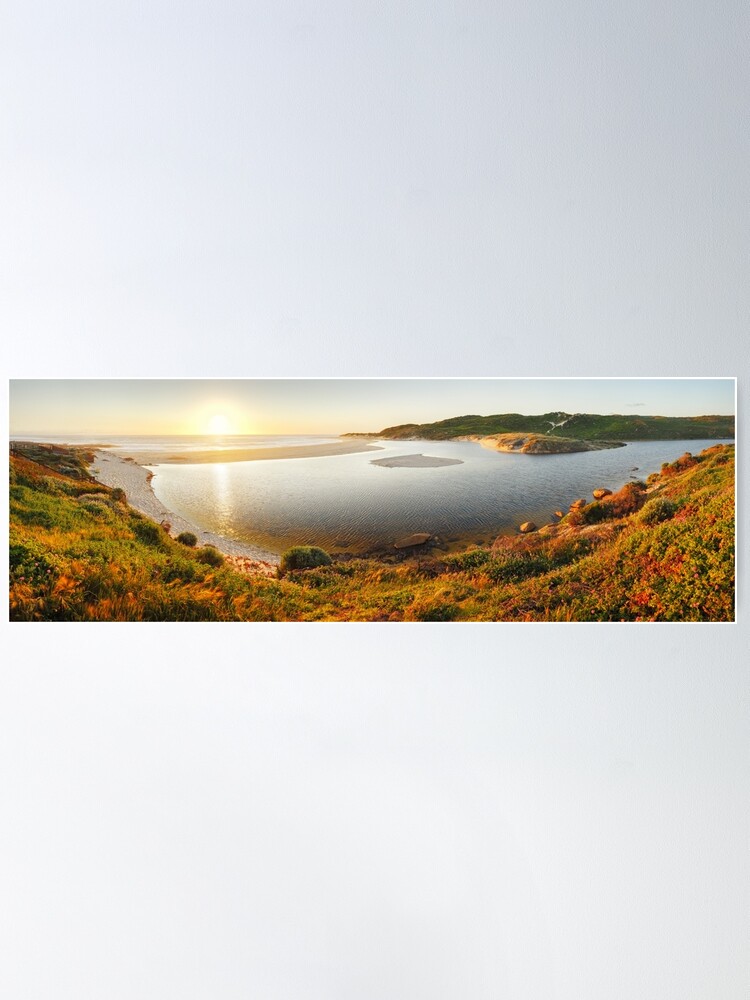 Alternate view of Margaret River Mouth, Western Australia Poster