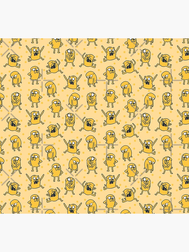 Jake Pattern (Adventure Time) by castl3t0ndesign
