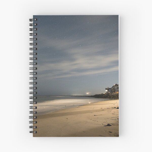 Item preview, Plaice Cove, Hampton NH looking south at night designed and sold by RichardGibb.
