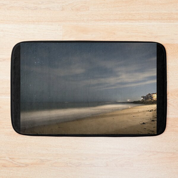 Item preview, Plaice Cove, Hampton NH looking south at night designed and sold by RichardGibb.