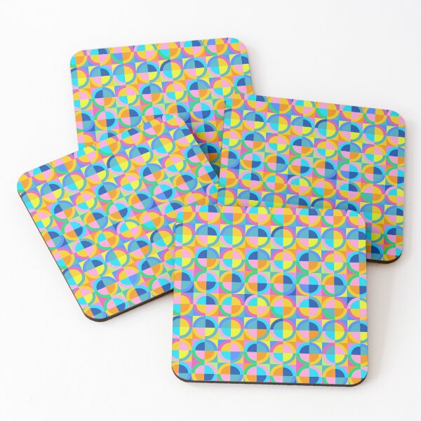 Item preview, Wild and Colorful Shapes Pattern designed and sold by JuneJournal.