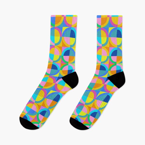 Item preview, Wild and Colorful Shapes Pattern designed and sold by JuneJournal.