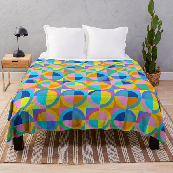 Item preview, Wild and Colorful Shapes Pattern designed and sold by JuneJournal.