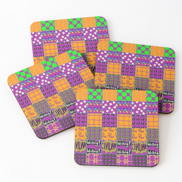 Item preview, Patchwork: Daisy, Hearts, Civilian, Writing, Plaid designed and sold by JoanNinjaHen.