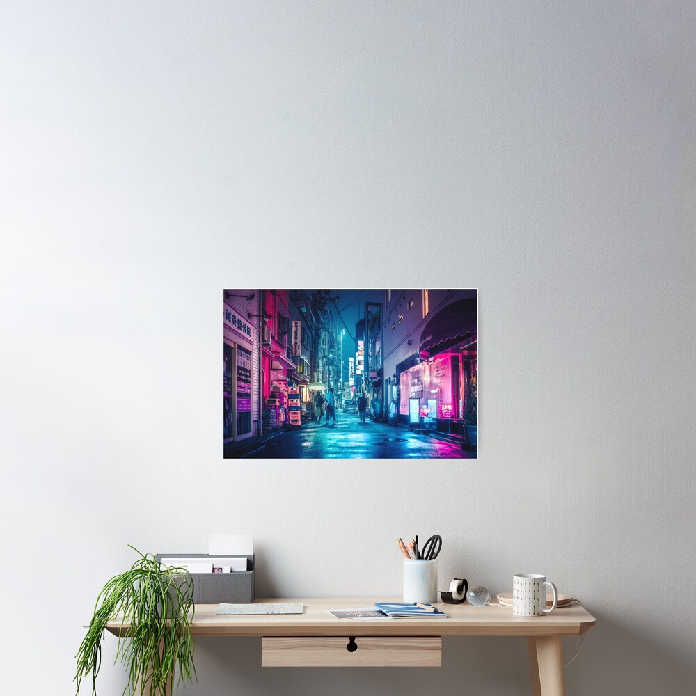 Tokyo Midnight Rain Poster