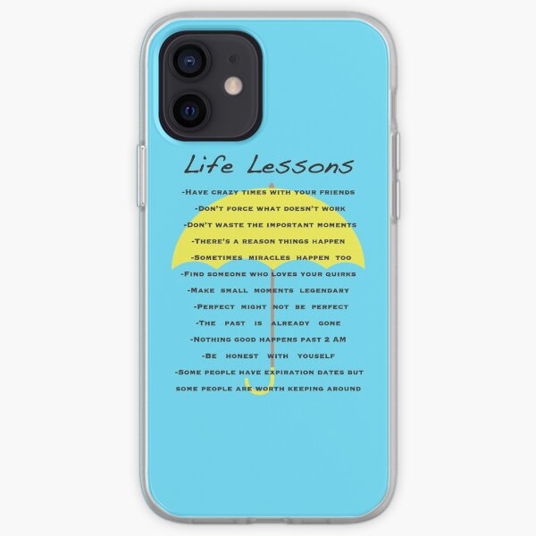 Life Lessons iPhone Soft Case