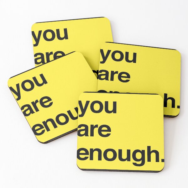 Item preview, you are enough designed and sold by QuoteSpirations.