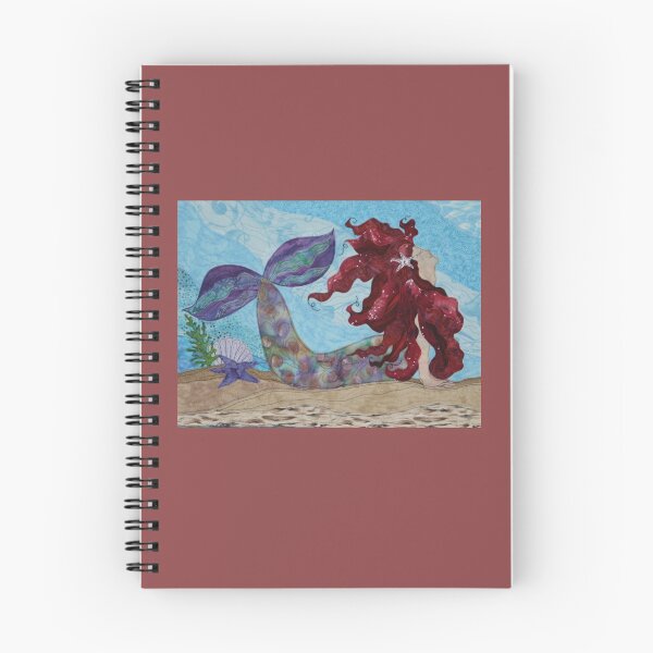 Item preview, Yoga Redheaded Mermaid designed and sold by NaidaK.