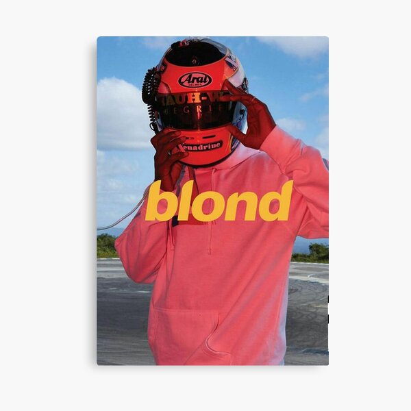 Blond Frank Ocean Poster Canvas Print