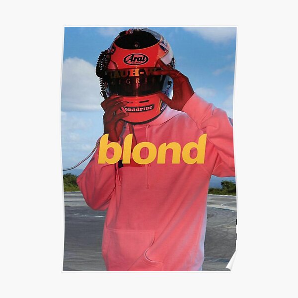 Blond Frank Ocean Poster Poster