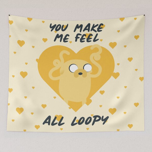 Item preview, You Make Me Feel All Loopy (Adventure Time) designed and sold by Ashley Castleton.