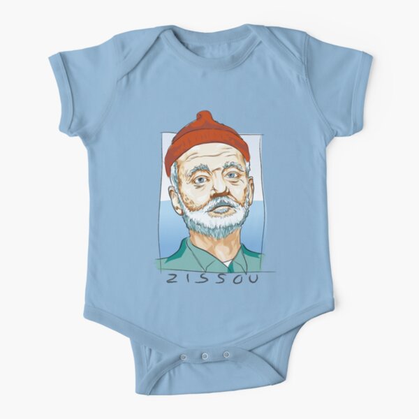 Steve Zissou Short Sleeve Baby One-Piece