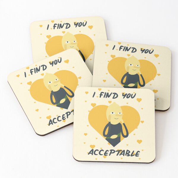 Item preview, I Find You Acceptable (Adventure Time) designed and sold by Ashley Castleton.