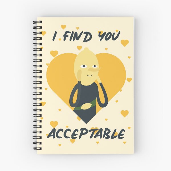 Item preview, I Find You Acceptable (Adventure Time) designed and sold by Ashley Castleton.