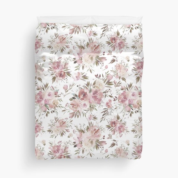 Item preview, Dusty Pink Floral designed and sold by SugarPineDesign.