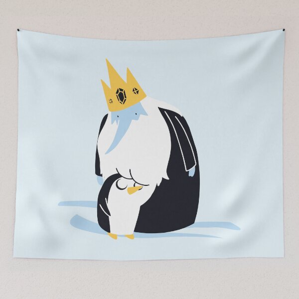 Item preview, Ice King & Gunter (Adventure Time) designed and sold by Ashley Castleton.