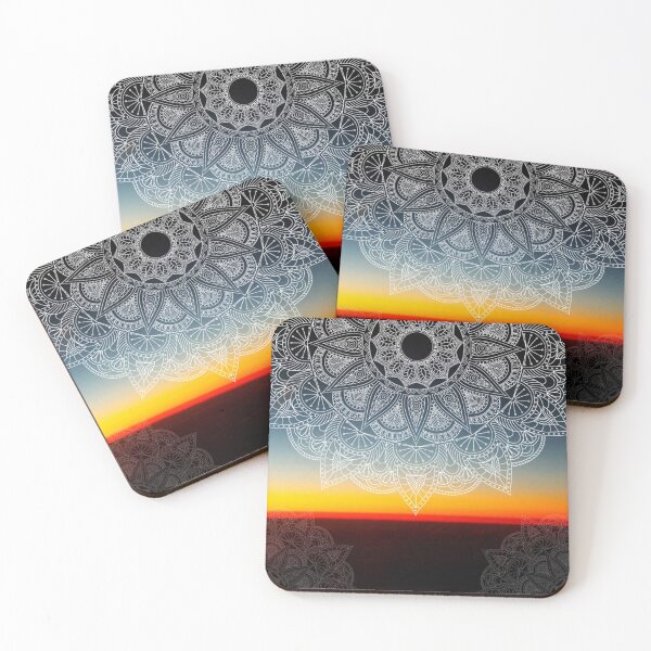 Item preview, Sunset Mandala 003 designed and sold by indigorayz.