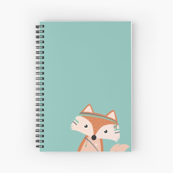 Felix Fox Spiral Notebook