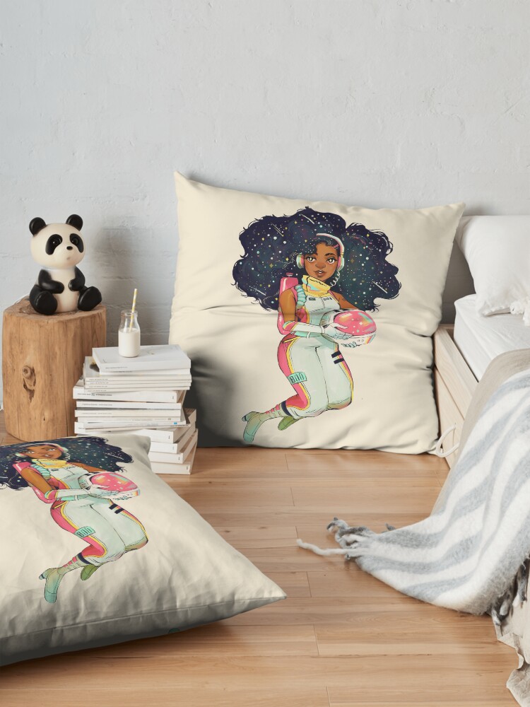 Alternate view of S P A C E Floor Pillow