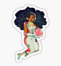 S P A C E Glossy Sticker