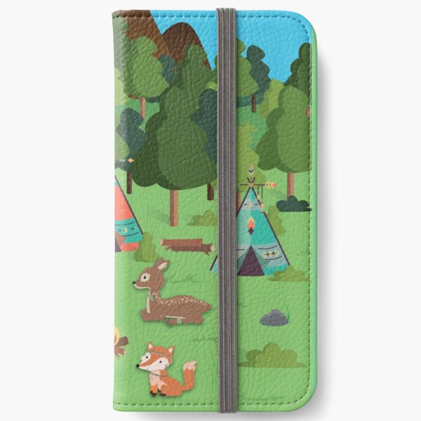 Woodland Friends iPhone Wallet
