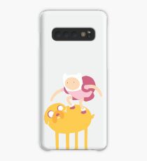 Funda/vinilo para Samsung Galaxy Finn y Jake (Hora de aventura)