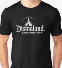 Black and white Dismaland Slim Fit T-Shirt
