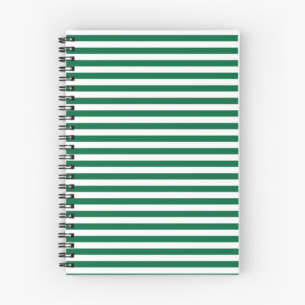 Item preview, Cadmium Green and White Horizontal Stripes designed and sold by ColorPatterns.