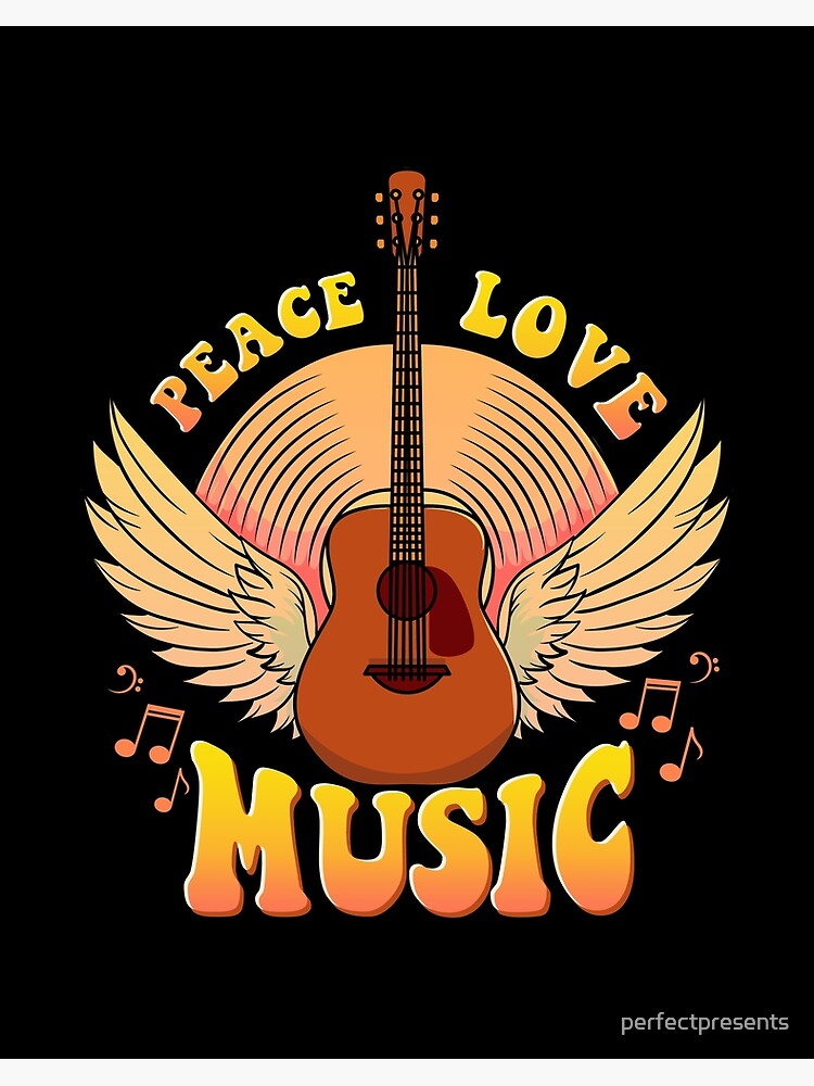 Peace Love Music Hippie Hipster Festival T-Shirt Peace Love Music Hippie Hipster Festival T-Shirt