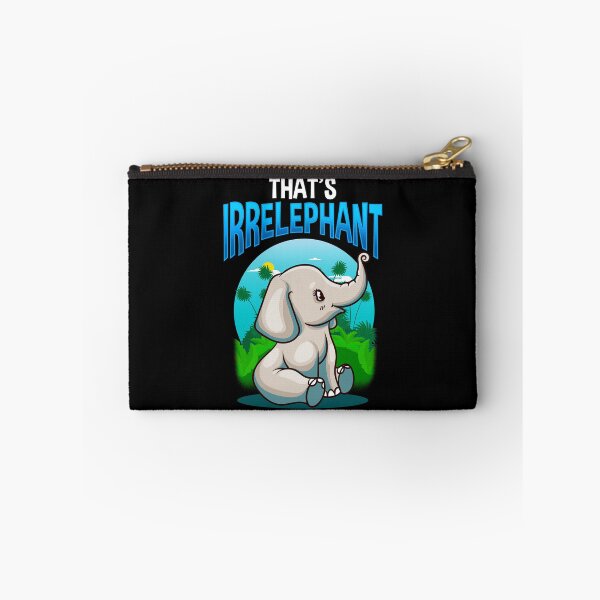 Item preview, Cute & Funny That's Irrelephant Baby Elephant Pun designed and sold by perfectpresents.