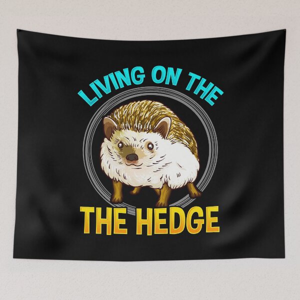 Item preview, Cute & Funny Living On The Hedge Adorable Pun designed and sold by perfectpresents.