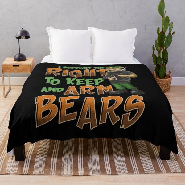 Item preview, I Support The Right To Arm Bears 2nd Amendment Pun designed and sold by perfectpresents.