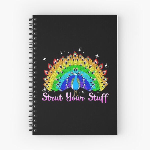 Item preview, Strut Your Stuff Peacock Rainbow LGBT Pride designed and sold by perfectpresents.